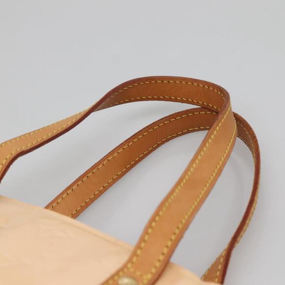 LOUIS VUITTON Vernis Reade MM Hand Bag Marshmallow Pink M91304 - Picture 8 of 12